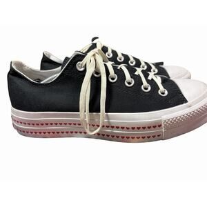 Converse Chuck Taylor All Star Love Yourself First Platform Women Sz 10 Hearts